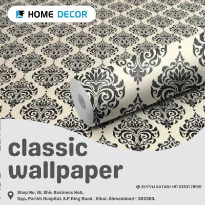 🏡HOME DECOR - Transform Your Space with Classic Wallpapers